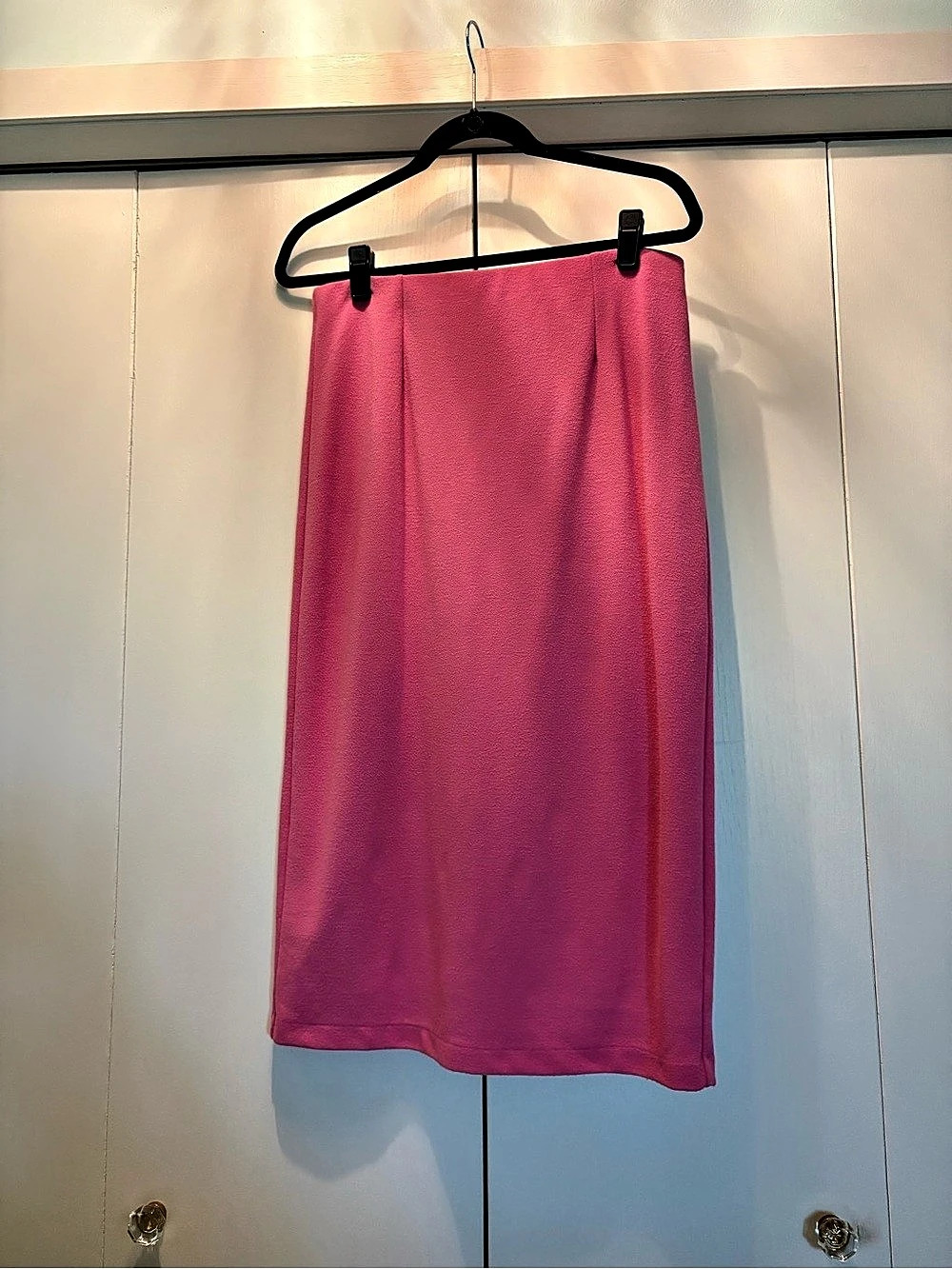 Knit Midi Skirt in Pink never worn
